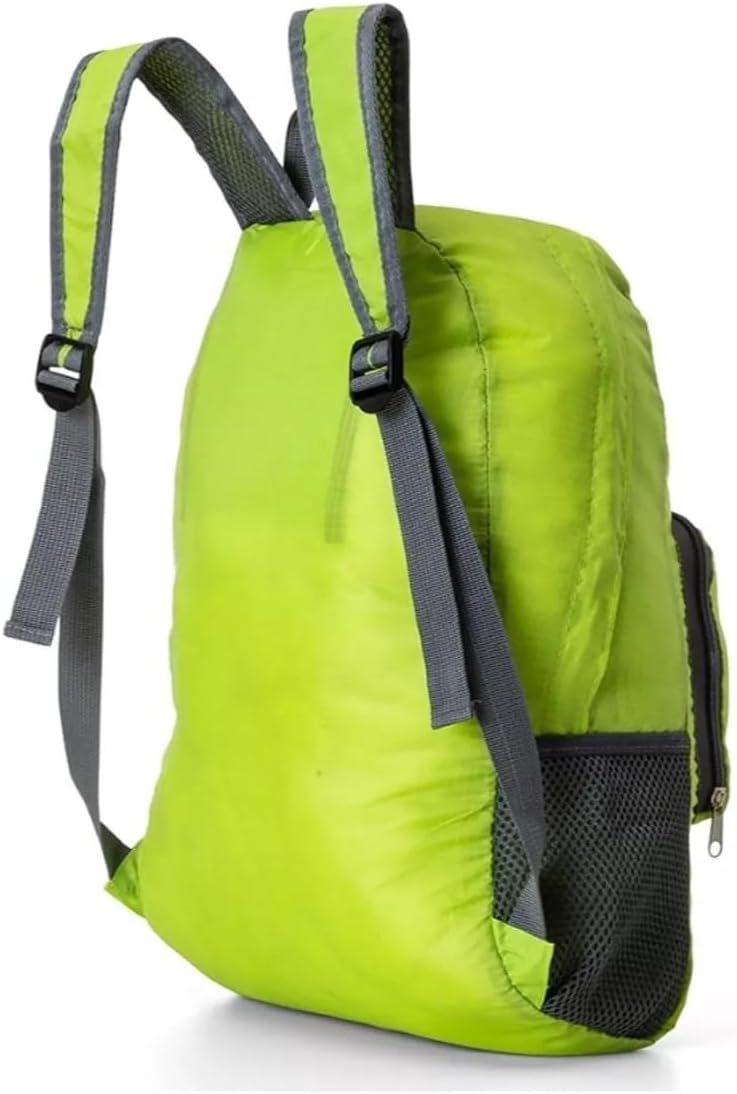 Mochila De Nylon Leve Dobrável Impermeável Viagem 25L