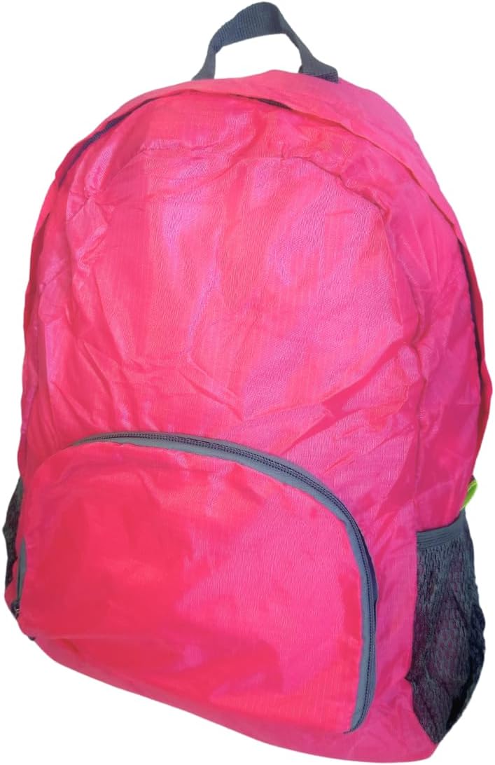 Mochila De Nylon Leve Dobrável Impermeável Viagem 25L