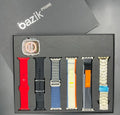 Novo Bazike Smartwatch W52 Pro Max Relogio com 7 Pulseiras