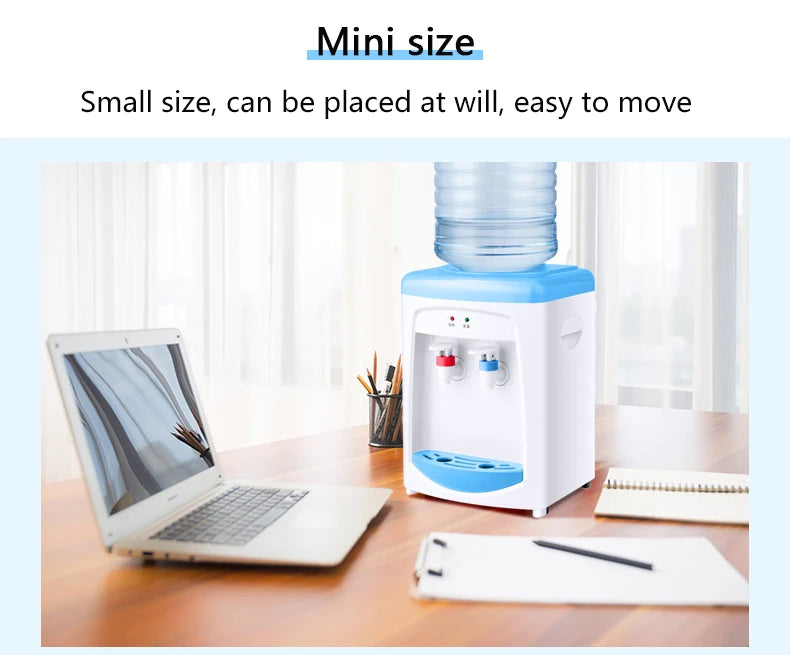 DMWD 550W Household Electric Water Dispenser Desktop Water Heater Mini Water Boiler Drinking Fountain Constant temperature 95℃