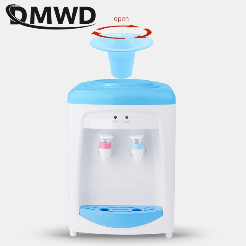 DMWD 550W Household Electric Water Dispenser Desktop Water Heater Mini Water Boiler Drinking Fountain Constant temperature 95℃