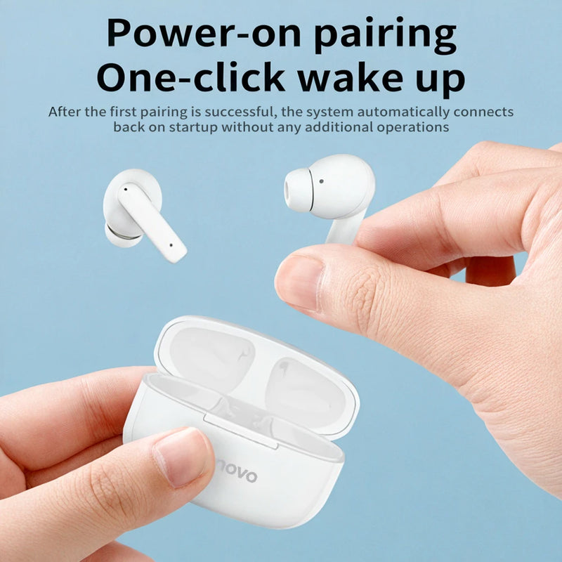 Original Lenovo Thinkplus  Wireless Earphones HD Stereo Earphones Waterproof Earplugs In Ear Earphones HD Microphone